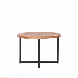 LABEL51 Bijzettafel Dex - Rough - Mangohout - 60 cm