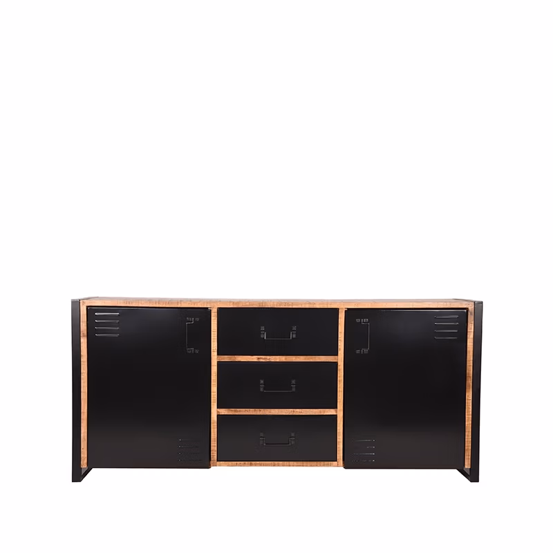 LABEL51 Dressoir Brussels - Rough - Mangohout - Dressoir