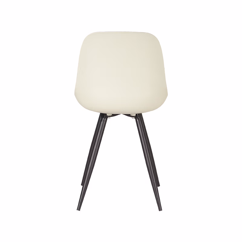 LABEL51 Eetkamerstoel Monza - Breeze - Kunststof - Black Frame