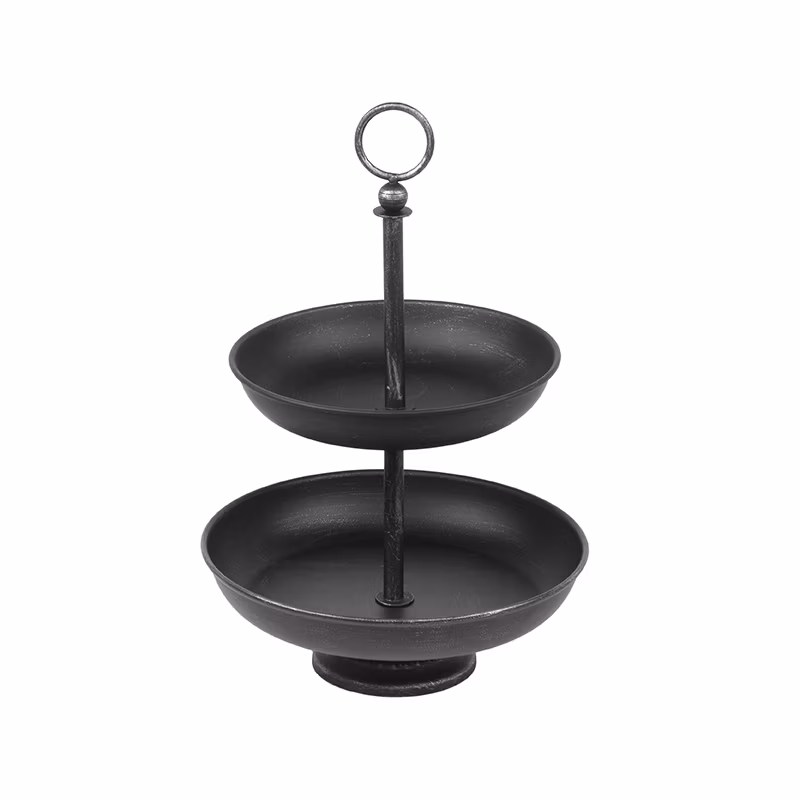 LABEL51 Etagere - Zwart - Metaal - One Size