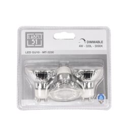 LABEL51 Lichtbron GU10 - Glas - One Size