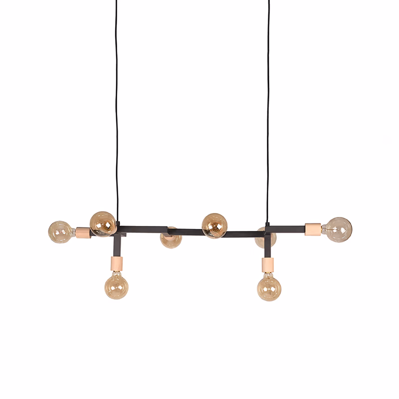 LABEL51 Hanglamp Loco - Zwart - Metaal