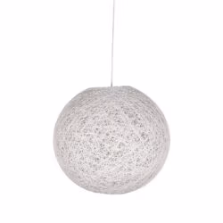 LABEL51 Hanglamp Twist - Wit - Vlas - M