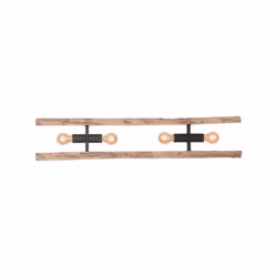 LABEL51 Hanglamp Woody - Naturel - Hout - Hanglamp