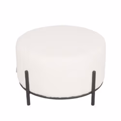 LABEL51 Poef Troy - Ivory - Boucle - XL