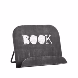 LABEL51 Kookboekstandaard - Zwart - Metaal - One Size