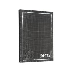 LABEL51 Wanddecoratie Memobord - Zwart - Metaal - One Size