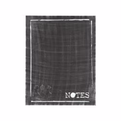 LABEL51 Wanddecoratie Memobord - Zwart - Metaal - One Size
