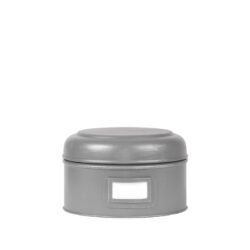 Stalen doos met deksel, ideaal voor food storage en bewaren, modern en multifunctioneel ontwerp, geschikt voor keuken en huishoudelijk gebruik.