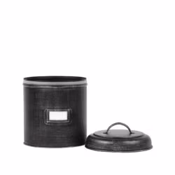 LABEL51 Opbergblik - Zwart - Metaal - XL