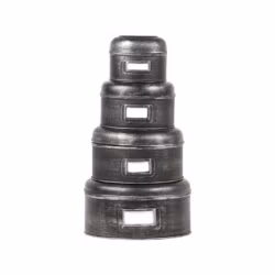 LABEL51 Opbergblik - Zwart - Metaal - M