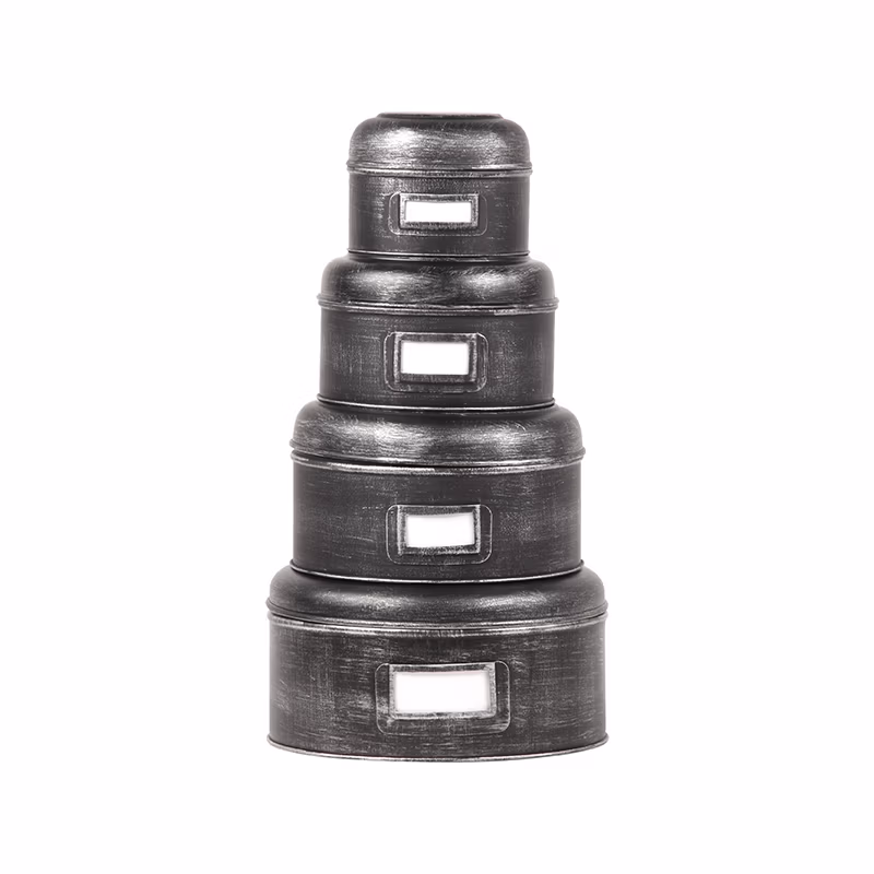 LABEL51 Opbergblik - Zwart - Metaal - M