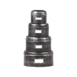 LABEL51 Opbergblik - Zwart - Metaal - S