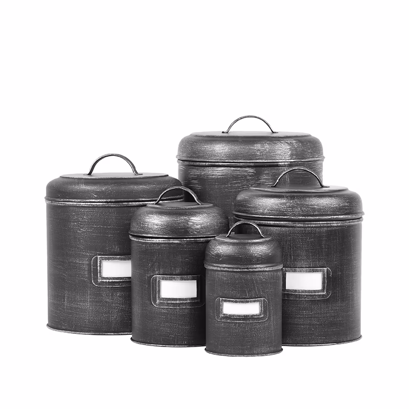 LABEL51 Opbergblik - Zwart - Metaal - M