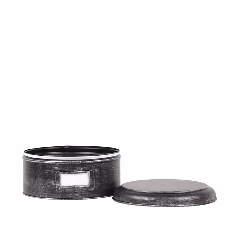 LABEL51 Opbergblik - Zwart - Metaal - XL