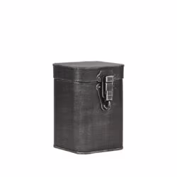 LABEL51 Opbergkist - Zwart - Metaal - M