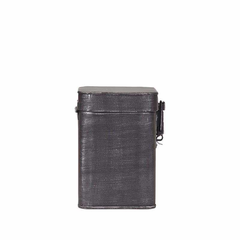 LABEL51 Opbergkist - Zwart - Metaal - M