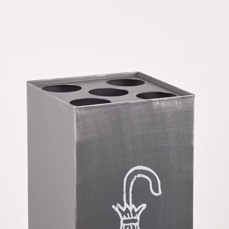 LABEL51 Parapluhouder - Antiek grijs - Metaal - One Size