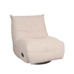 LABEL51 Fauteuil Take It Easy - Naturel - Boucle - One Size