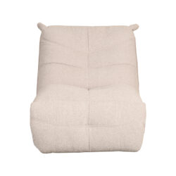 LABEL51 Fauteuil Take It Easy - Naturel - Boucle - One Size