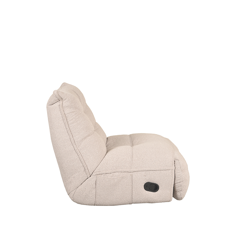 LABEL51 Fauteuil Take It Easy - Naturel - Boucle - One Size