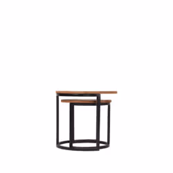 LABEL51 Salontafel Set Duo - Rough - Mangohout - 50 cm