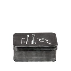 LABEL51 Make-Up opbergkist - Zwart - Metaal - One Size