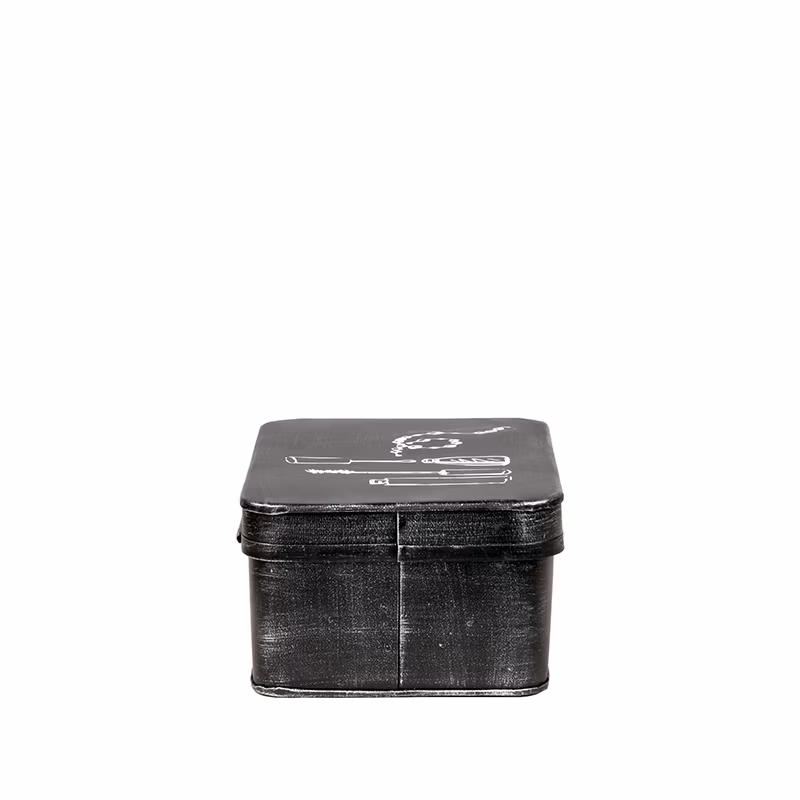LABEL51 Make-Up opbergkist - Zwart - Metaal - One Size
