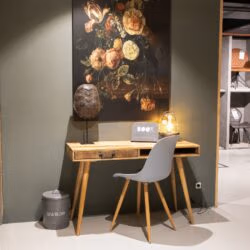 LABEL51 Bureau Steady - Rough - Mangohout - 118 cm