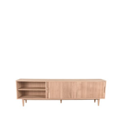 LABEL51 Tv-meubel Jule - Naturel - Eiken - Tv-Meubel 200 cm