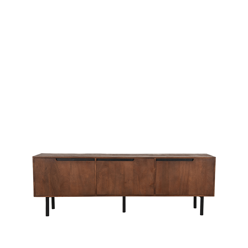 LABEL51 Tv-meubel Rio - Espresso - Mangohout - Tv-Meubel 180 cm
