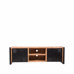 LABEL51 Tv-meubel Brussels - Rough - Mangohout - Tv-Meubel 160 cm
