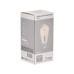 LABEL51 Lichtbron Kooldraadlamp - Glas - Peer