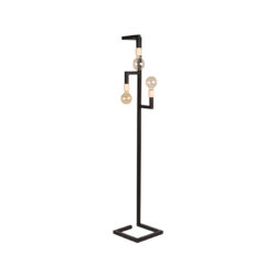 LABEL51 Vloerlamp Loco - Zwart - Metaal