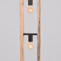 LABEL51 Vloerlamp Woody - Naturel - Hout - Vloerlamp