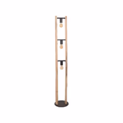 LABEL51 Vloerlamp Woody - Naturel - Hout - Vloerlamp