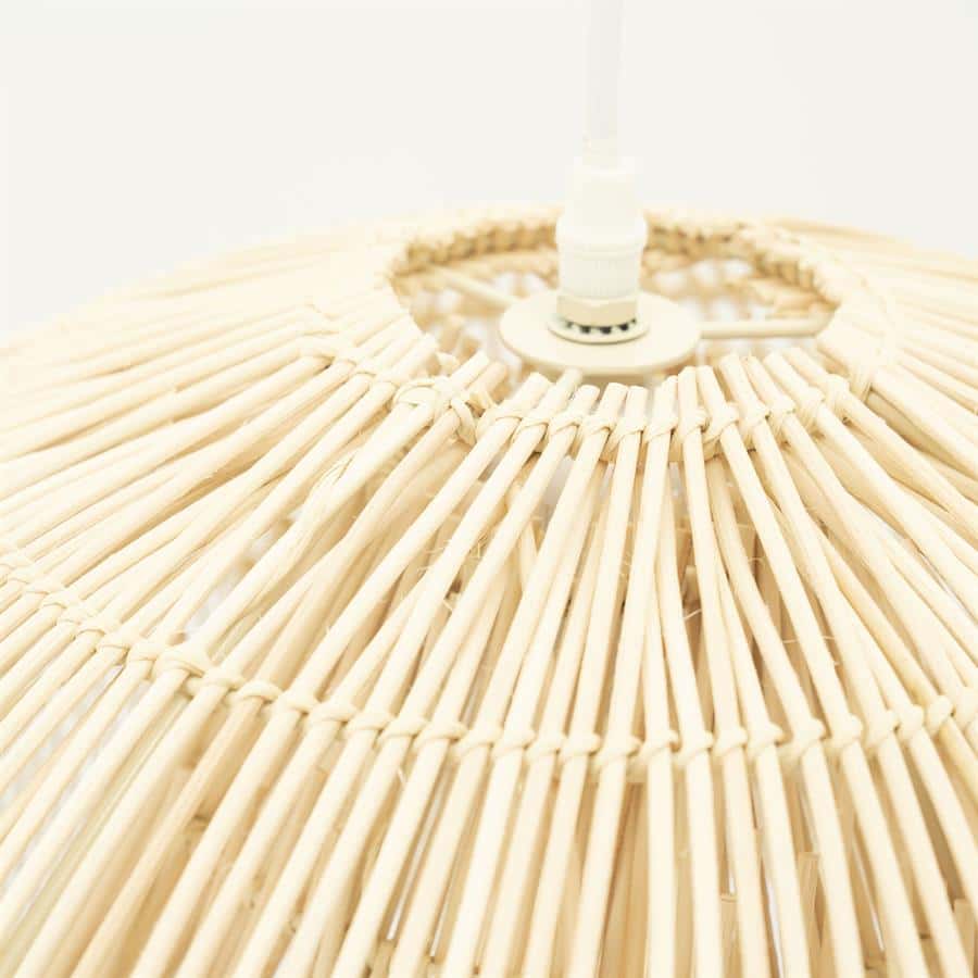 Hoogwaardige bamboe hanglamp, natuurlijk design, Mokana meubels, duurzame verlichting, handgemaakt, sfeervolle woondecoratie.