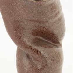 Geïmpregneerd houten sculpture close-up, natuurlijke houttextuur, moderne art, ambachtelijke houten kunst, decoratief houten beeld, boho interieur accessoires, duurzame meubelversiering, handgemaakte houten decorstuk, unieke houten sculptuur, minimalistische design element.