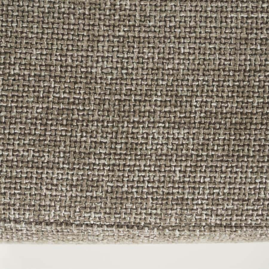 Stoftextuur van meubelen, close-up van geweven linnen bekleding, stoer en duurzaam voor banken en fauteuils bij Mokana Meubelen.