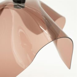 Glanzende koperen vaas, modern decor, elegante metalen bloemvaas, stijlvolle interieuraccessoire, tentoonstellingsstuk van Mokana Meubelen.