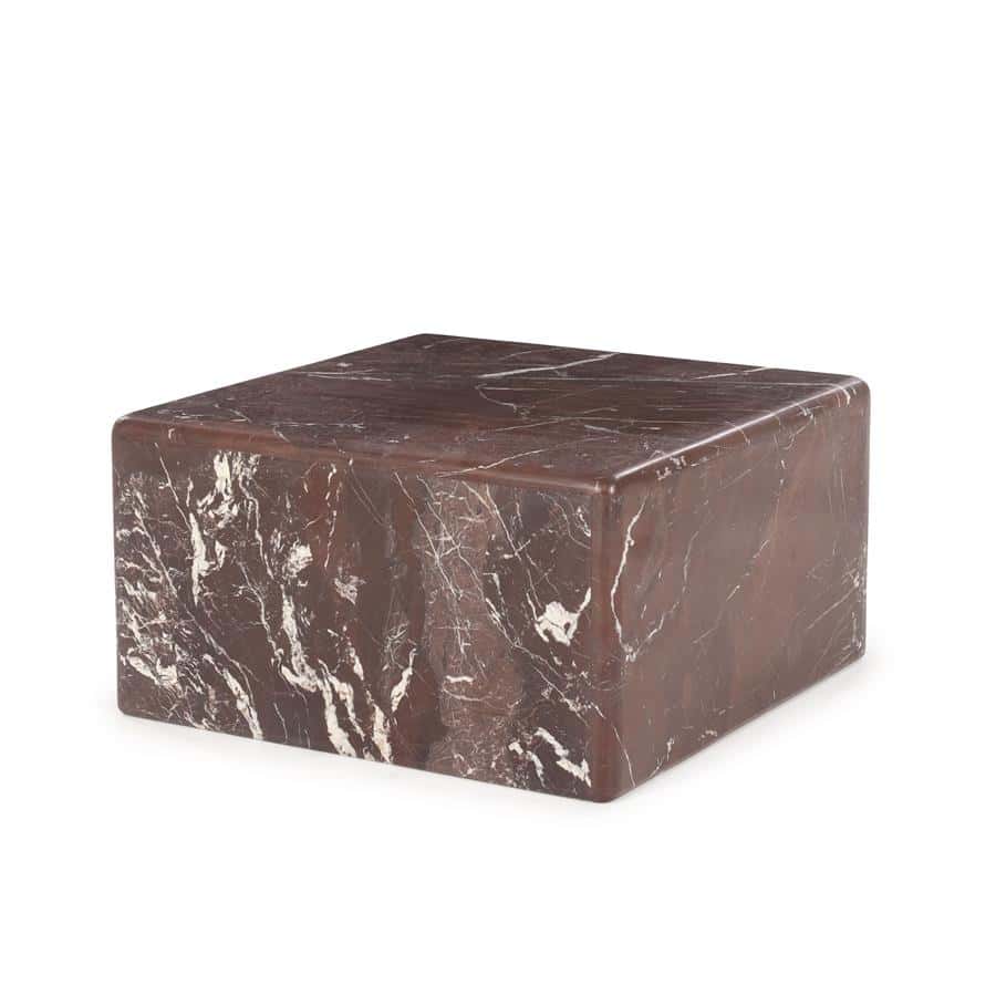 Glazen salontafel van donker marmer met marmerpatroon, modern design, elegant en luxe, ideale toevoeging voor woonkamer, handgemaakt, duurzame materialen, kwaliteitsmeubelen.