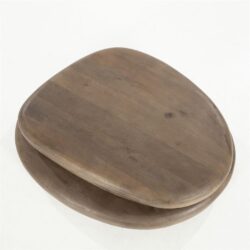Strak houten bijzettafel met een natuurlijke afwerking, ontworpen door Mokana Meubelen voor een modern interieur. Perfect voor woon- of slaapkamer, filled with elegantie en functionaliteit.