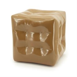 Zitzak in bruin leer, modern en comfortabele meubels voor uw woonkamer of lounge. Perfect als decoratie en zitplaats, verkrijgbaar bij Mokana Meubelen.