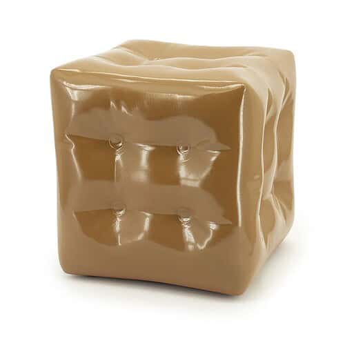 Zitzak in bruin leer, modern en comfortabele meubels voor uw woonkamer of lounge. Perfect als decoratie en zitplaats, verkrijgbaar bij Mokana Meubelen.