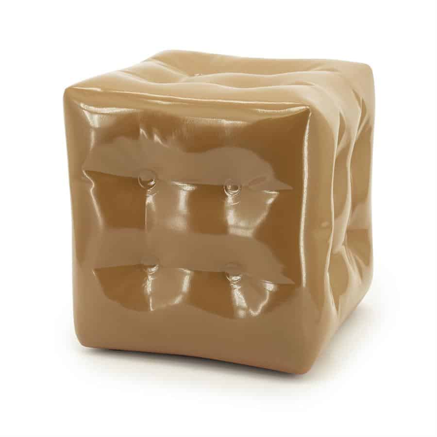 Zitzak in bruin leer, modern en comfortabele meubels voor uw woonkamer of lounge. Perfect als decoratie en zitplaats, verkrijgbaar bij Mokana Meubelen.