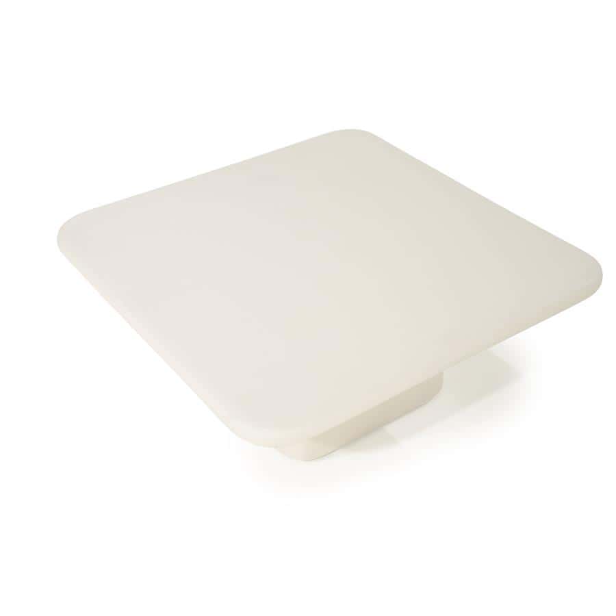 Zwarte houten salontafel met metalen onderstel, modern design voor woonkamer en zithoek, Mokana Meubelen.