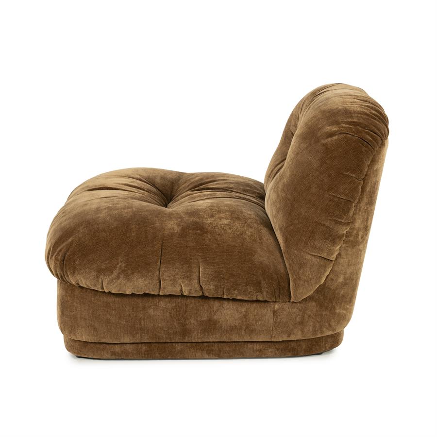 Lounge chair Nook - mustard