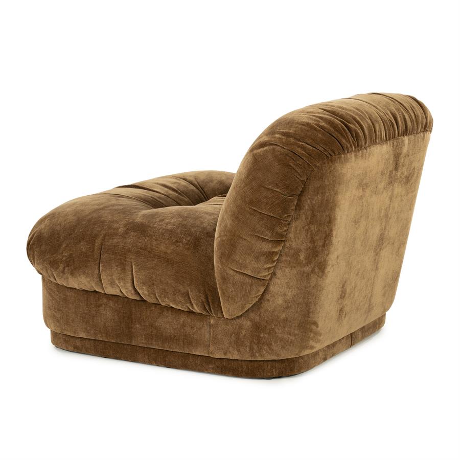 Lounge chair Nook - mustard