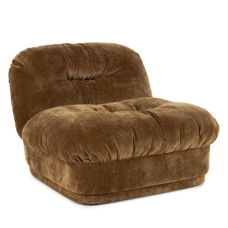 Lounge chair Nook - mustard