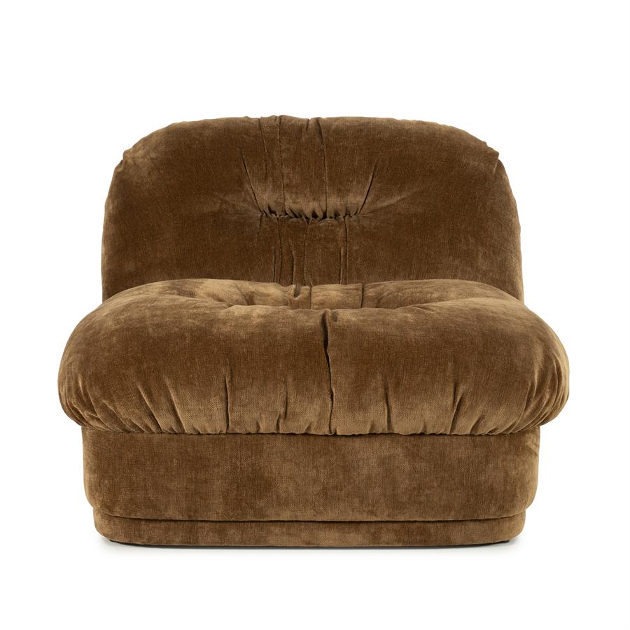 Lounge chair Nook - mustard